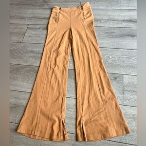FP Movement by Free People Tan Flare Pants